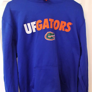UF Gators Unisex Bright blue & Orange Hoodie Sz M